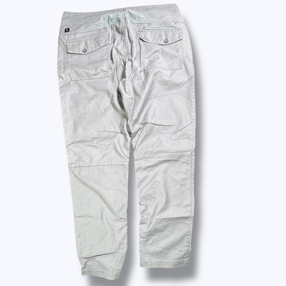 Roark Layover Travel Pants Men 38 Gray Green Hiking Athleisure Adventure Stretch - Picture 2 of 9
